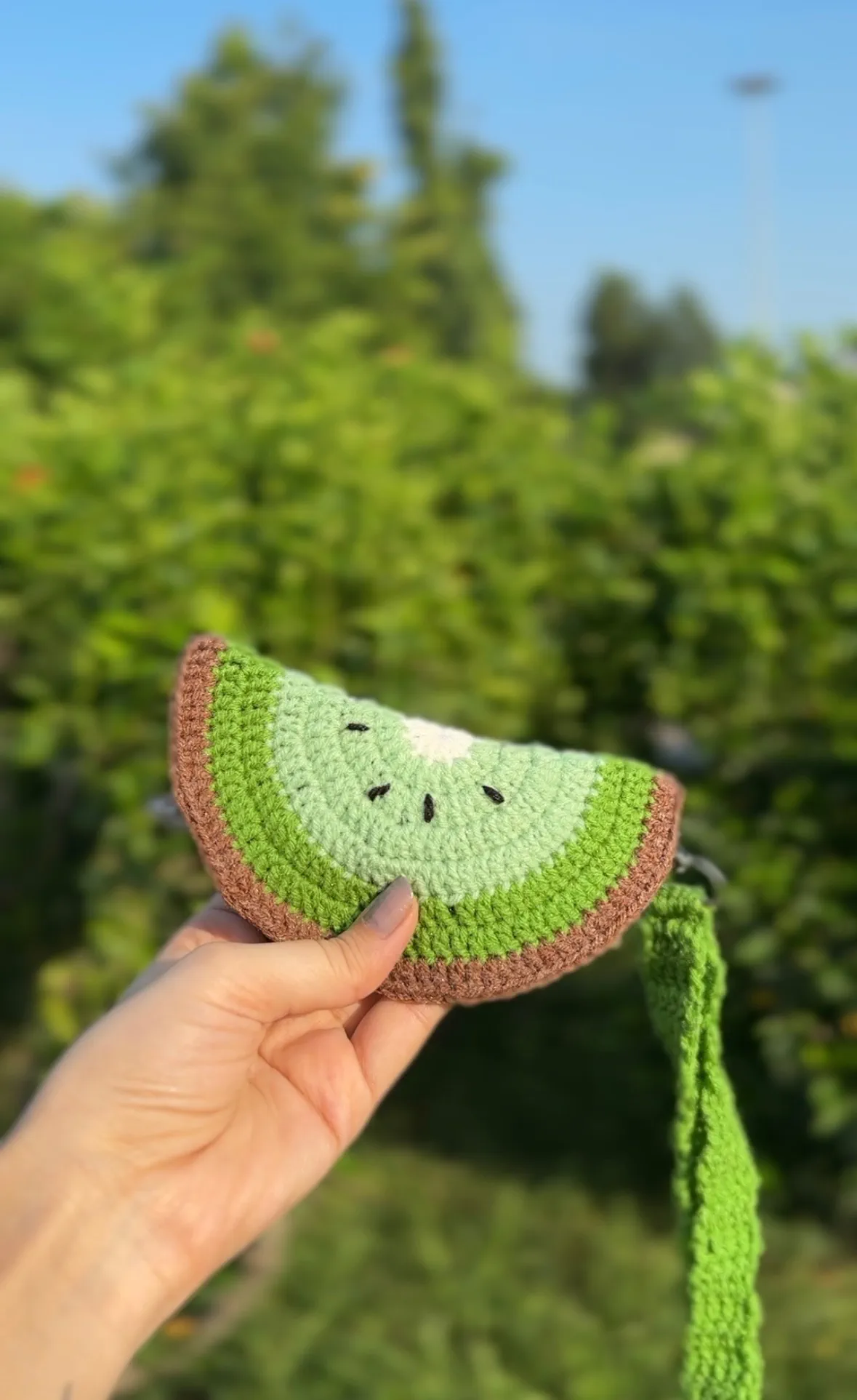 Porta-óculos Kiwi (Com Cordão)